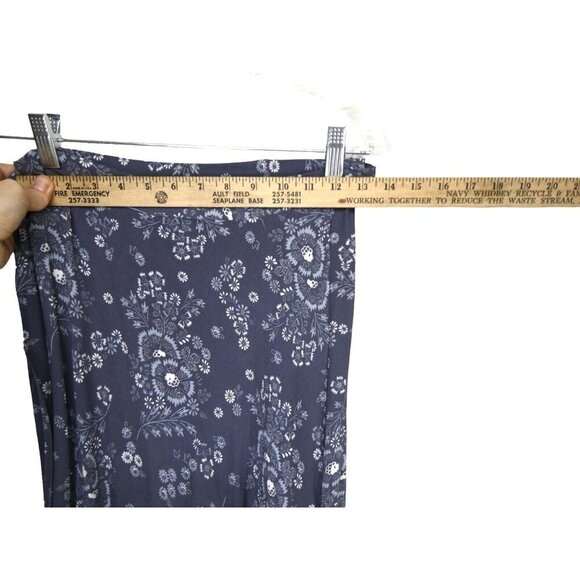 Madewell Wrap Midi Skirt Size 6 Floral Boho Cottage ($108)‎ - Picture 8 of 14
